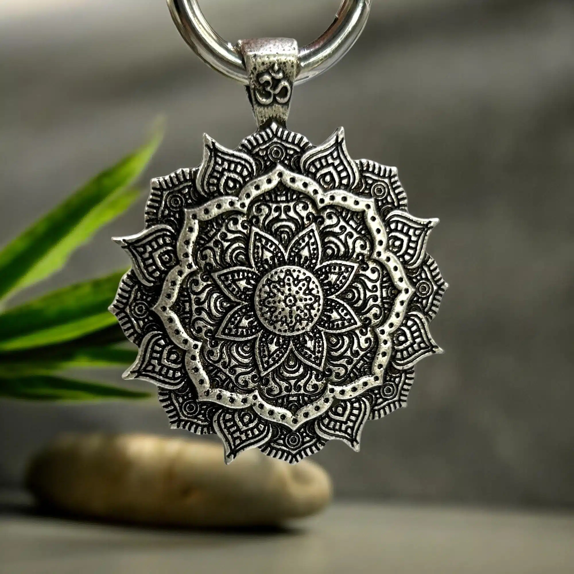 Porte-Clés Amulette Mandala et Lotus – Image 4