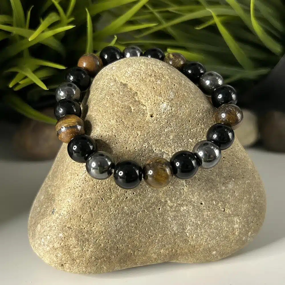 Bracelet Zen Courage et Energie (10 mm)