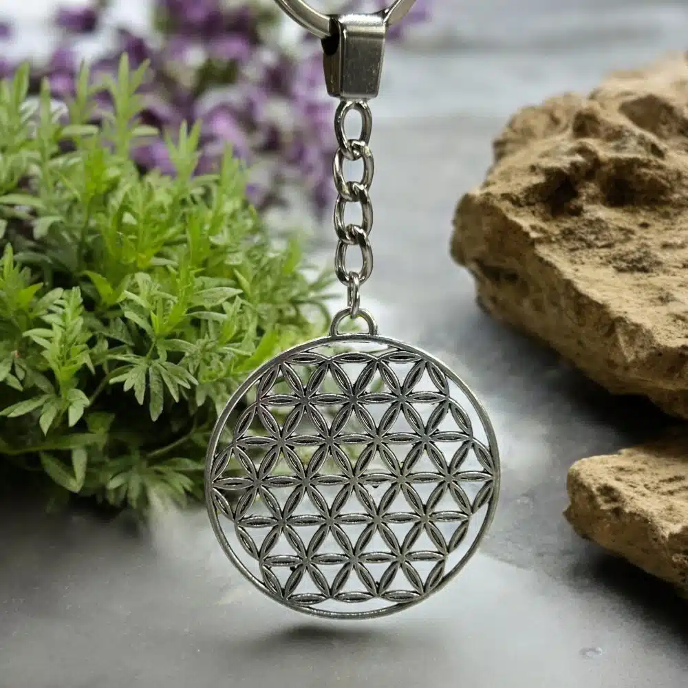Porte-Clés Zen - Fleur de Vie Indira