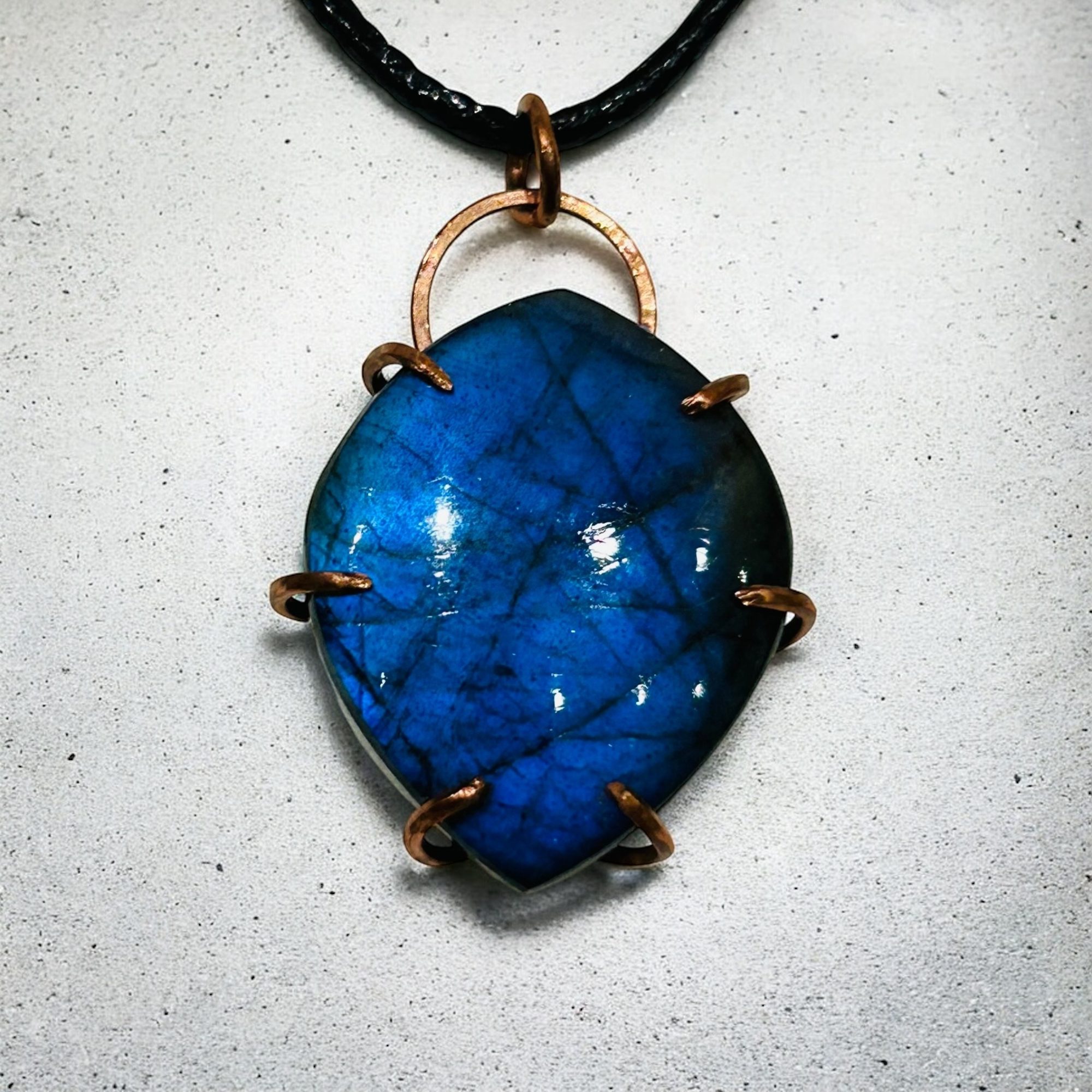 Collier Pendentif Labradorite - Abysses Célestes – Image 5