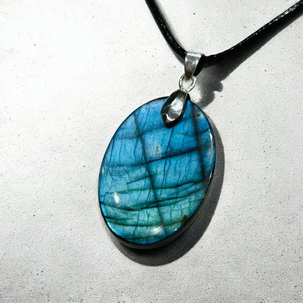 Collier Pendentif Labradorite - Eclat du Lagon