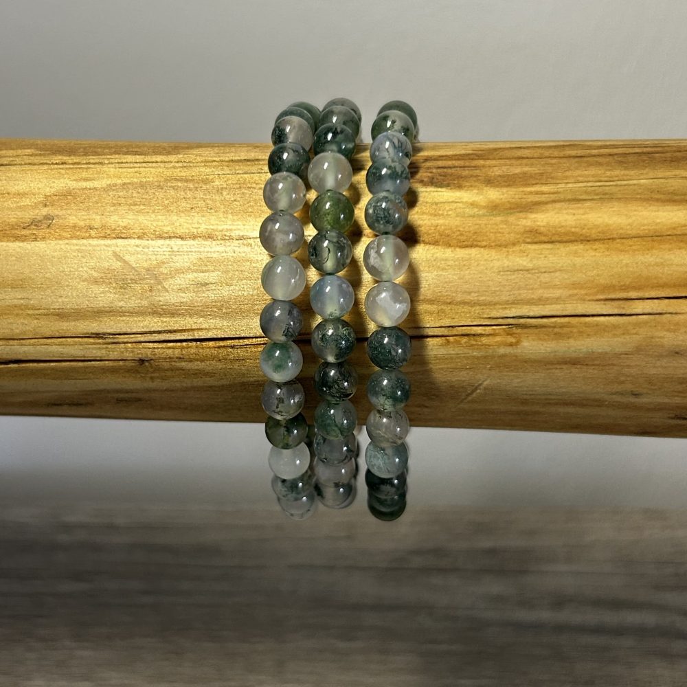 Bracelet Zen Agate Mousse