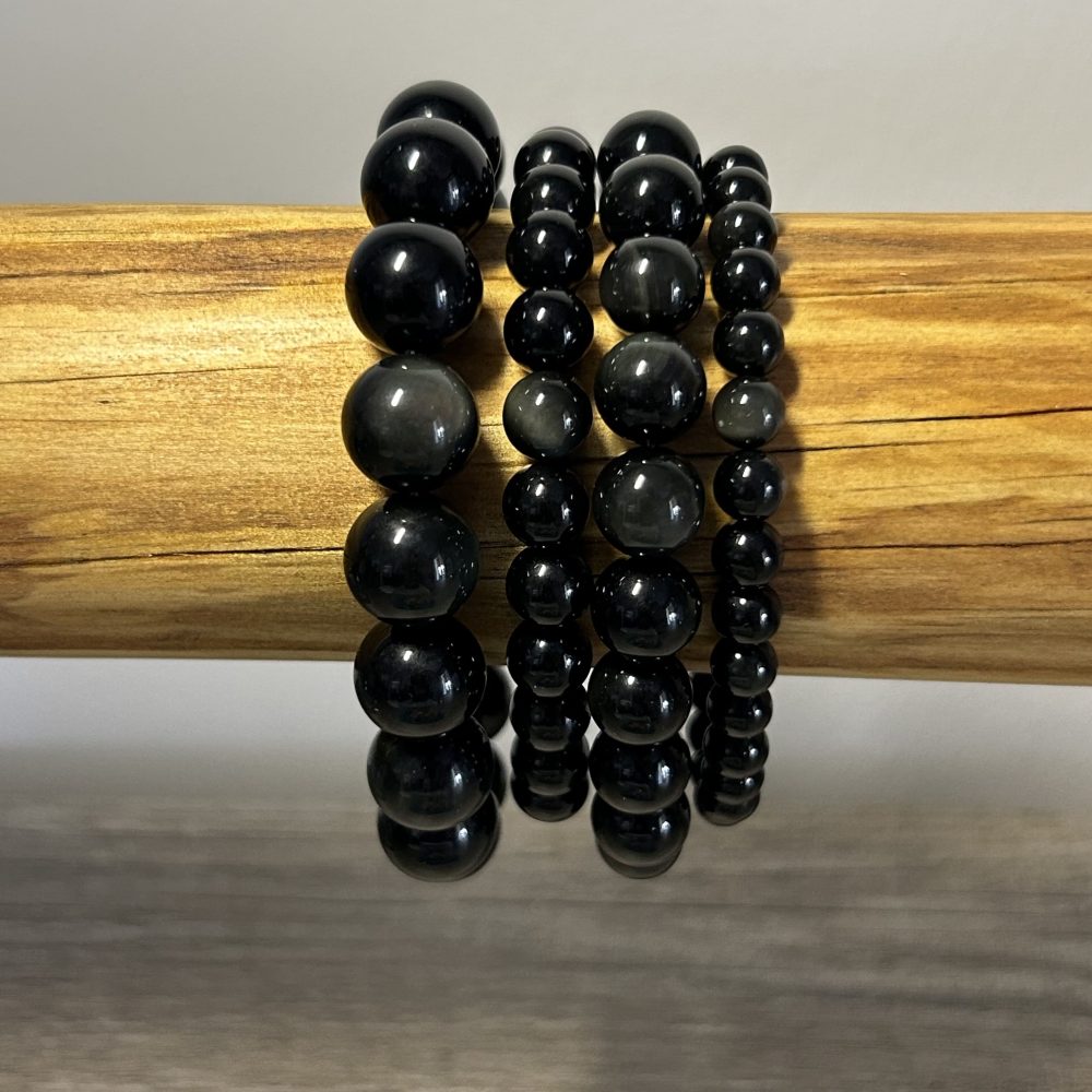 Bracelet Zen Obsidienne Arc-en-Ciel