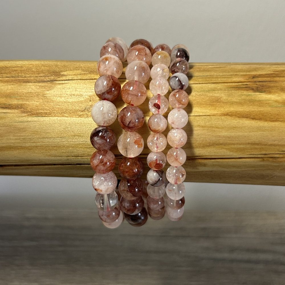 Bracelet Zen Quartz Hématoïde