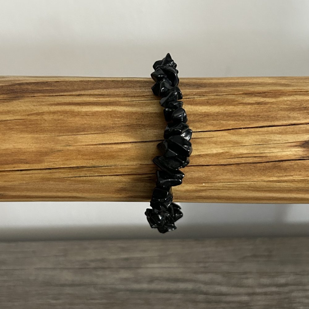 Bracelet Baroque - Obsidienne