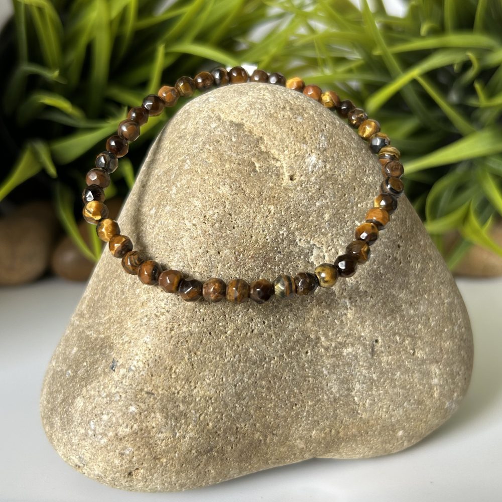 Bracelet Facettées - Oeil de Tigre