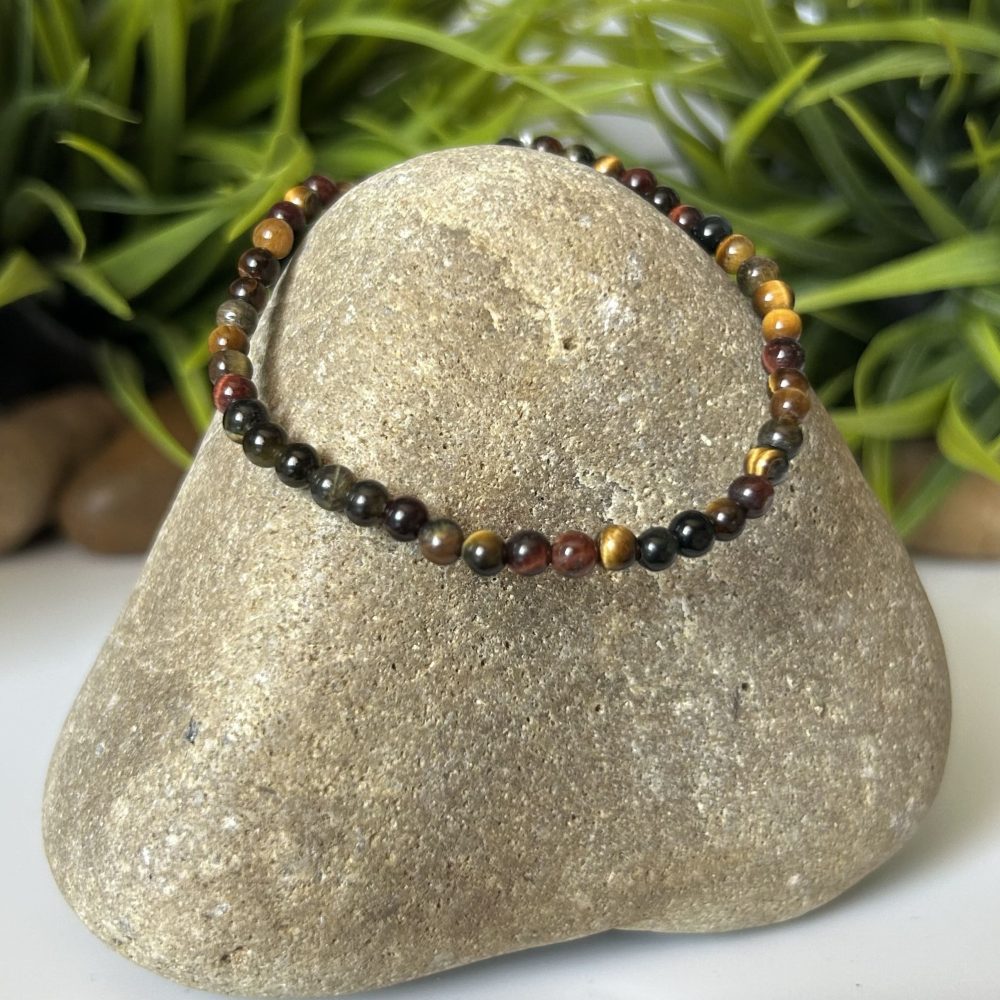 Bracelet Zen 3 Yeux - Bouclier Sacré - 4 mm