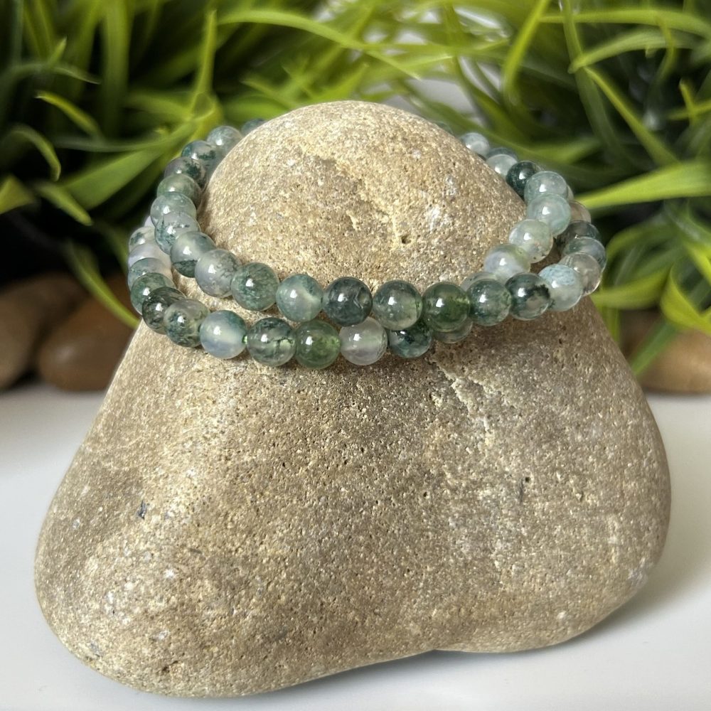 Bracelet Zen Agate Mousse