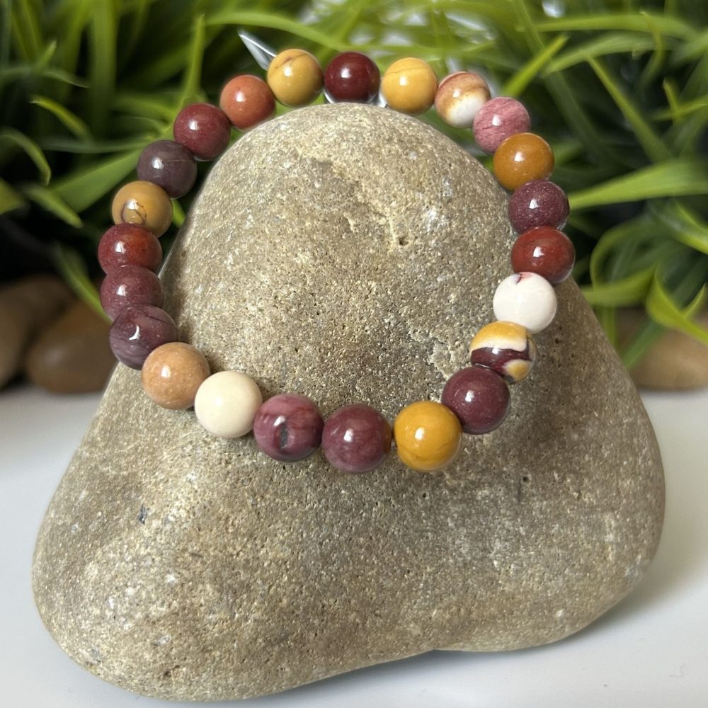 Bracelet Zen Jaspe Mokaïte - 8 mm