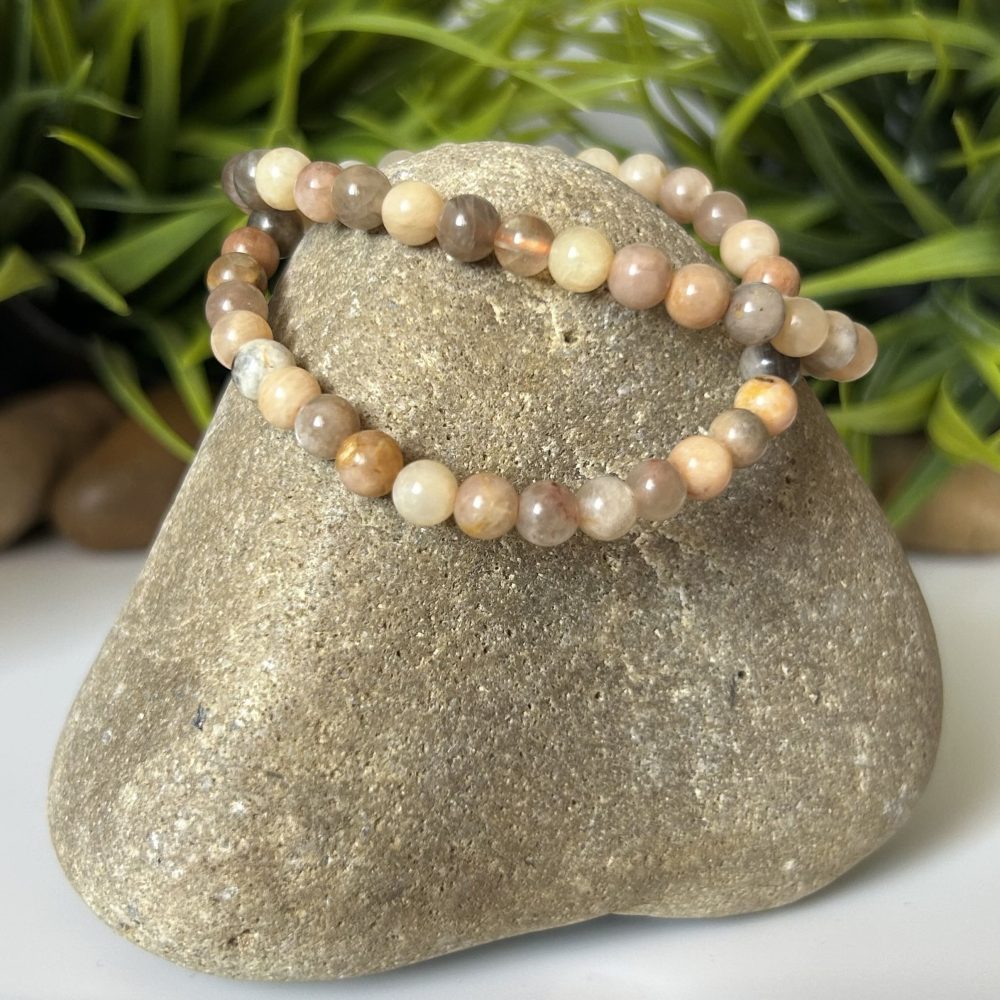 Bracelet Zen Pierre de Lune Pêche