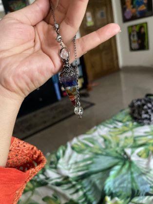 Pendule Divinatoire Antique - 7 Chakras photo review