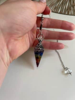 Pendule Divinatoire Antique - 7 Chakras photo review