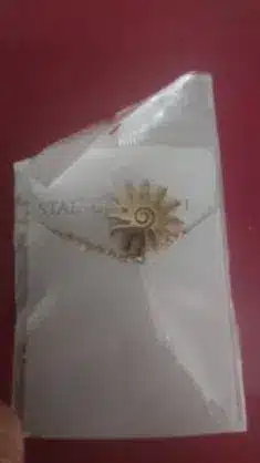 Collier Pendentif Acier Soleil "India" - Doré photo review
